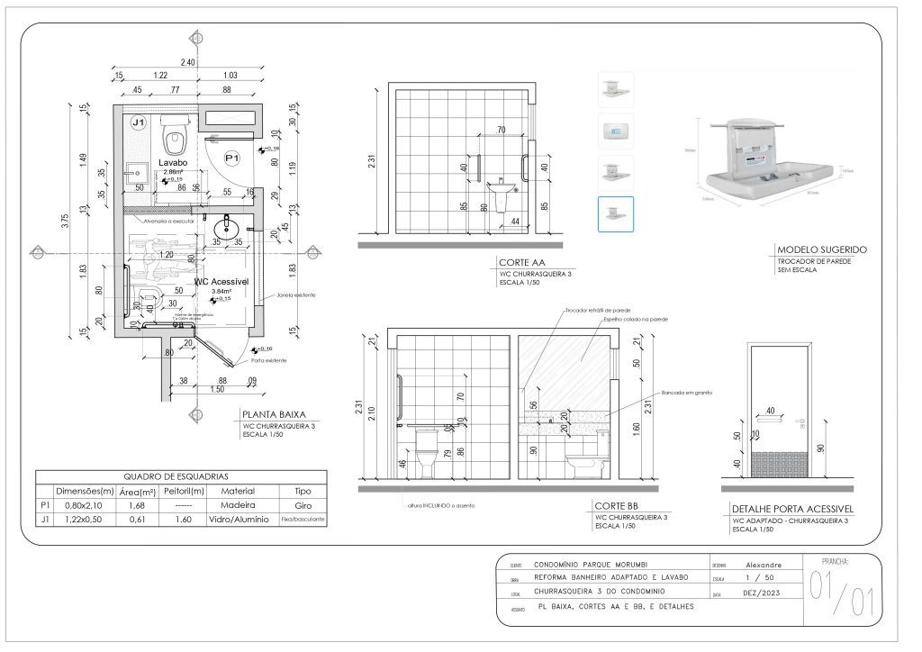 Projeto de revitalização da churrasqueira 3